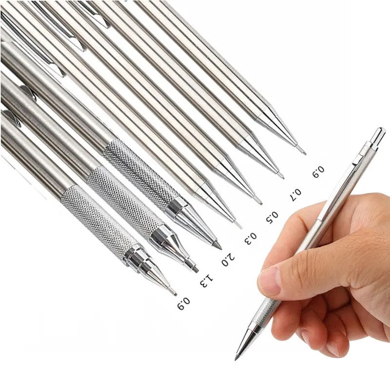 フルメタルシャープペンシルセット 0.3 0.5 0.7 0 - Mechanical Pencil 0.3 のレビューと価格