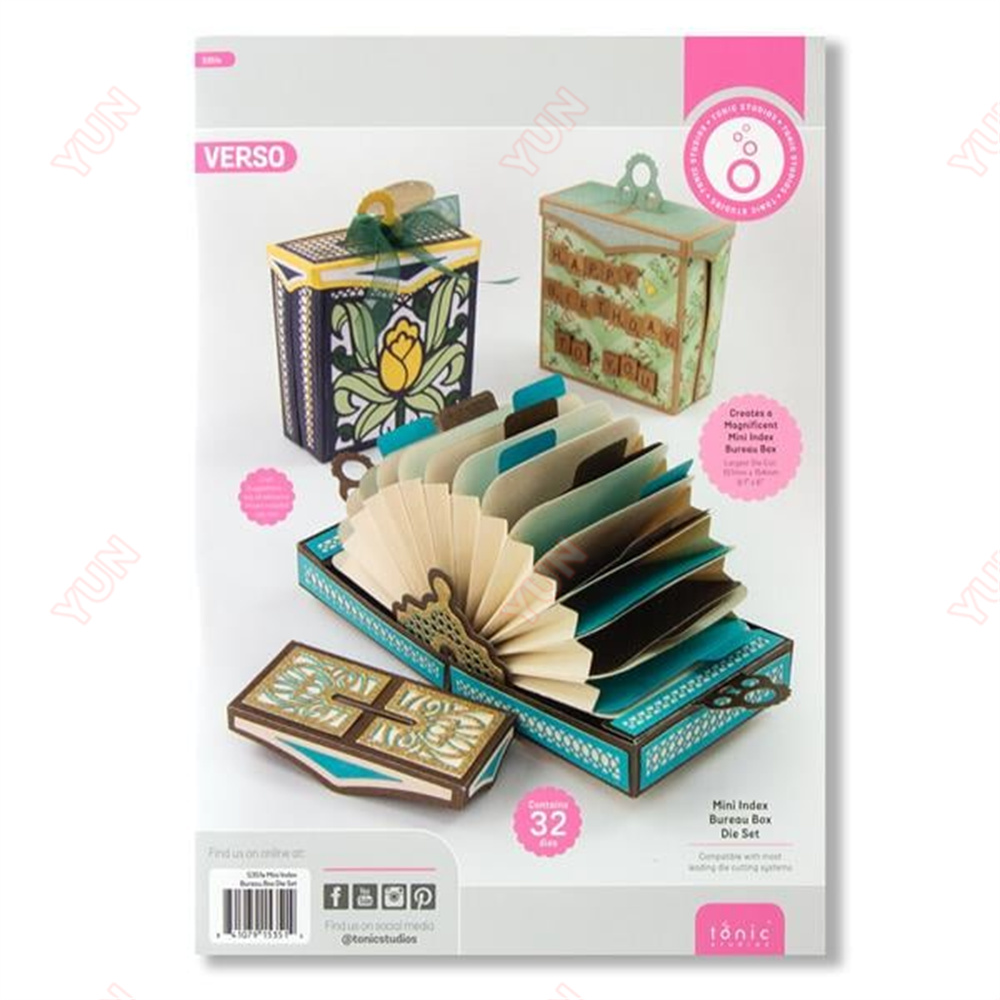 ミニインデックスビューローボックスダイセット金属切削ダイス  - Card Index Box のレビューと価格