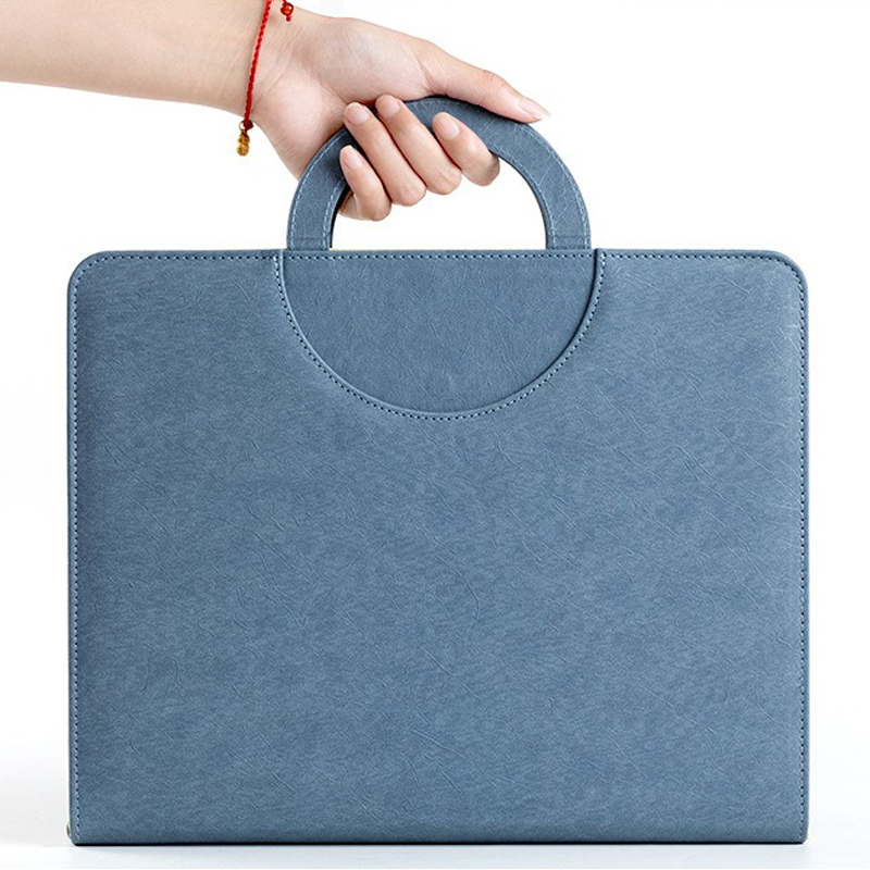 多機能 A4 PU レザービジネスポートフォリオフォルダーリ - Binder A4 Lever のレビューと価格