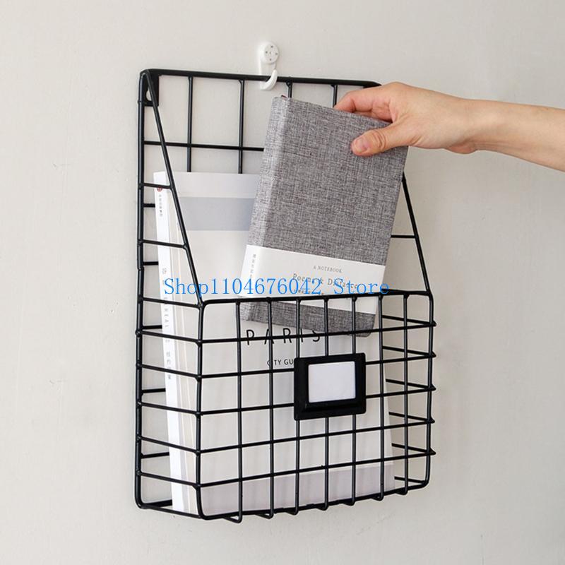 652F メールオーガナイザーワイヤーバスケット壁掛けマガジ - Magazine Holder Rack のレビューと価格
