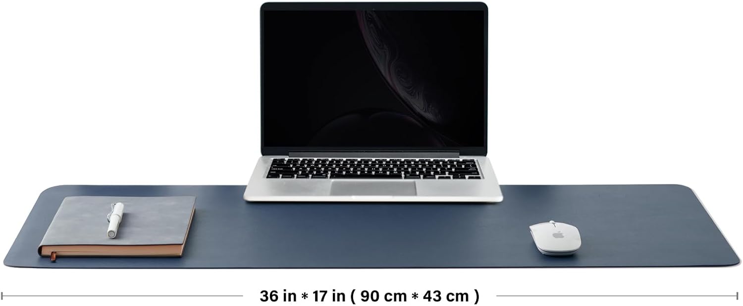 コルクデスクマット 両面デスクパッド オフィスと家庭用 PU - Leather Desk Pad のレビューと価格