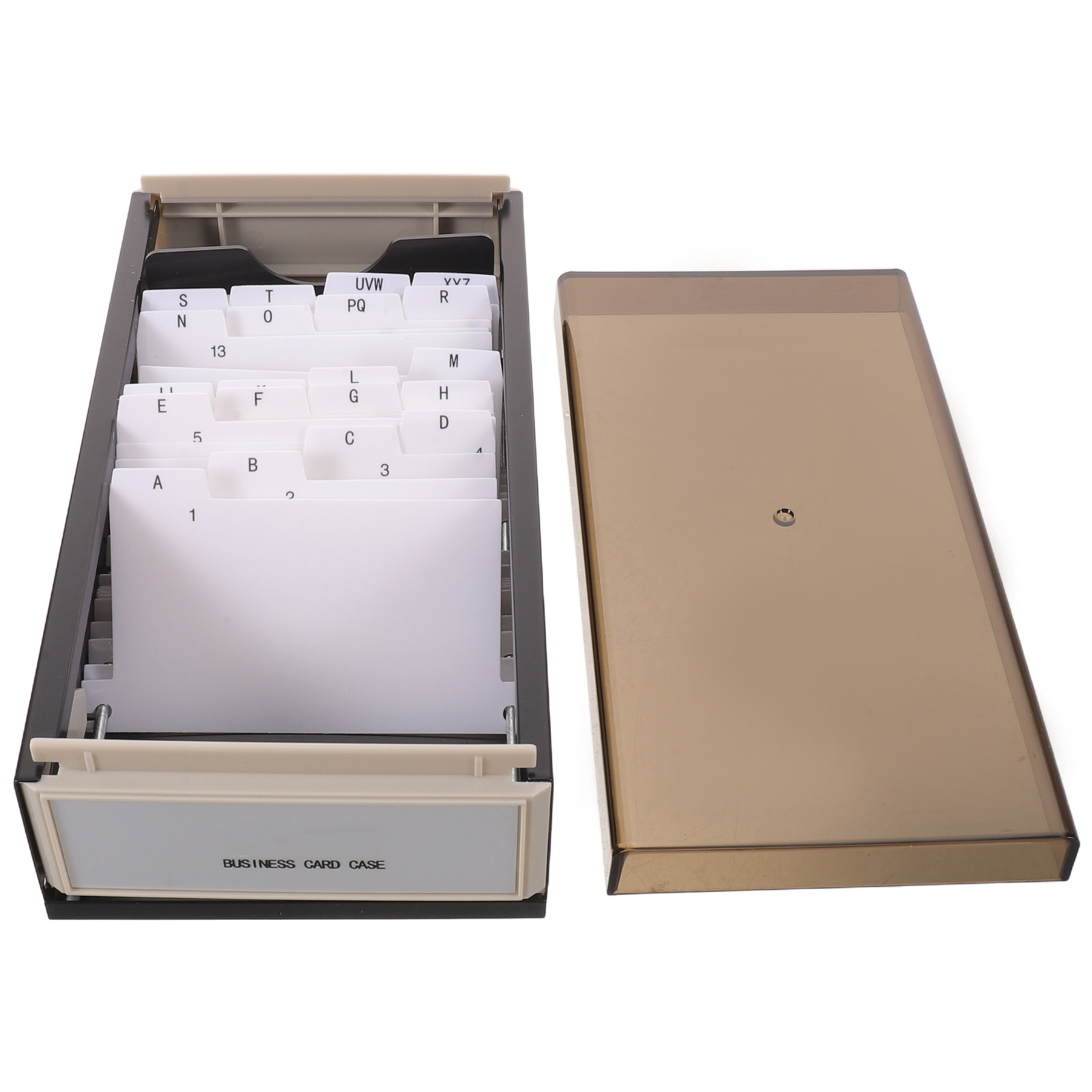 名刺ファイルオーガナイザー 大型収納ボックス ビッグフォルダ - Card Index Box のレビューと価格