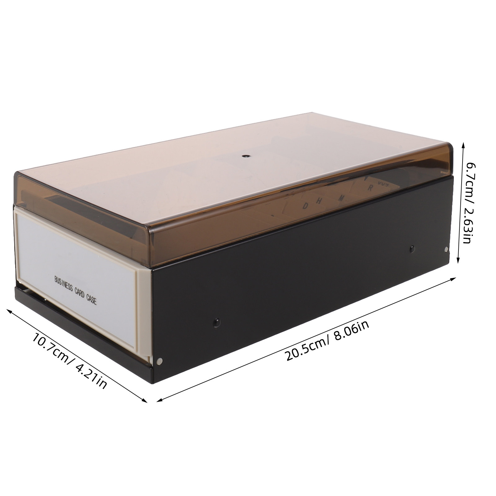 名刺ファイルオーガナイザー 大型収納ボックス ビッグフォルダ - Card Index Box のレビューと価格