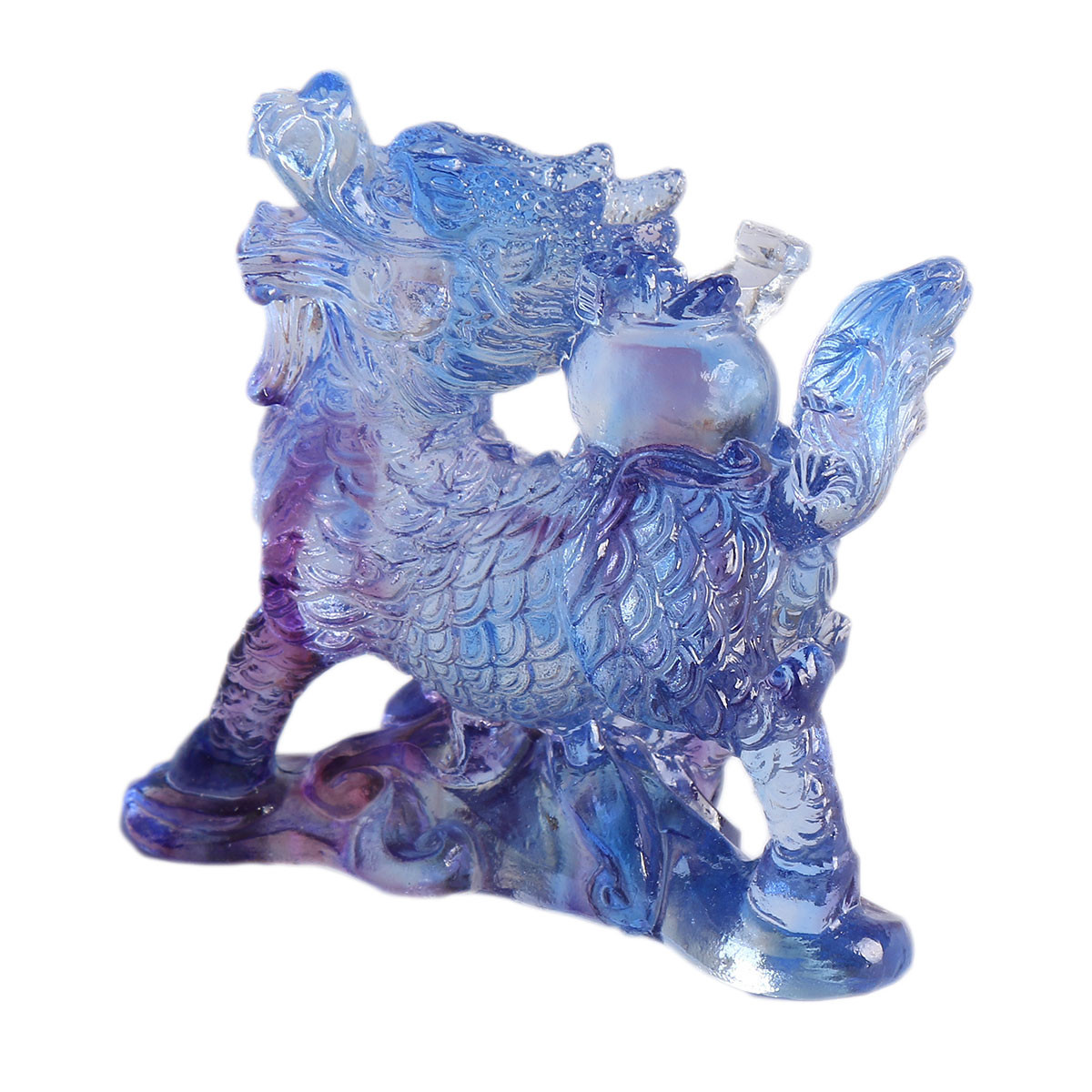 中国の琉璃製風水貔貅像、ペーパーウェイト、動物の置物、素晴ら - Paper Weight Crystal のレビューと価格