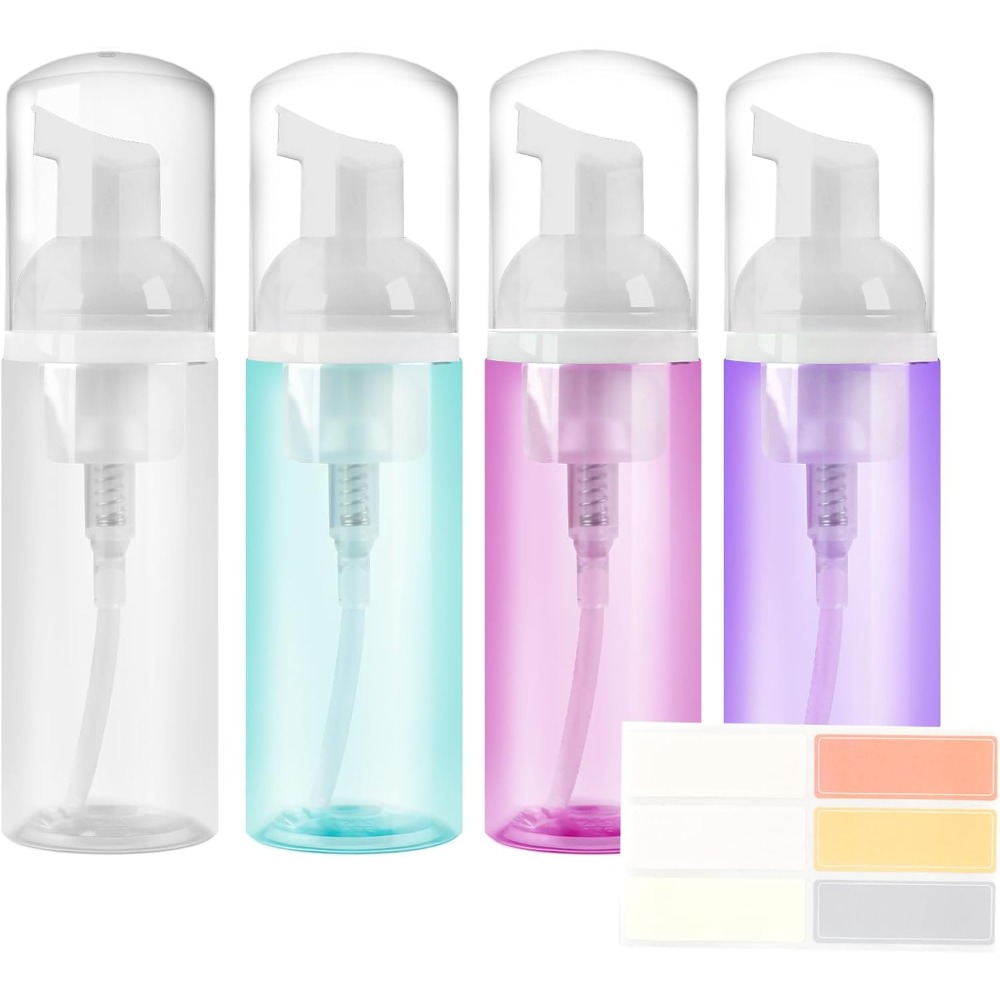 4個セット フォームポンプボトル 60ml 2oz ミニ空ボ - Gel Refill Pack のレビューと価格