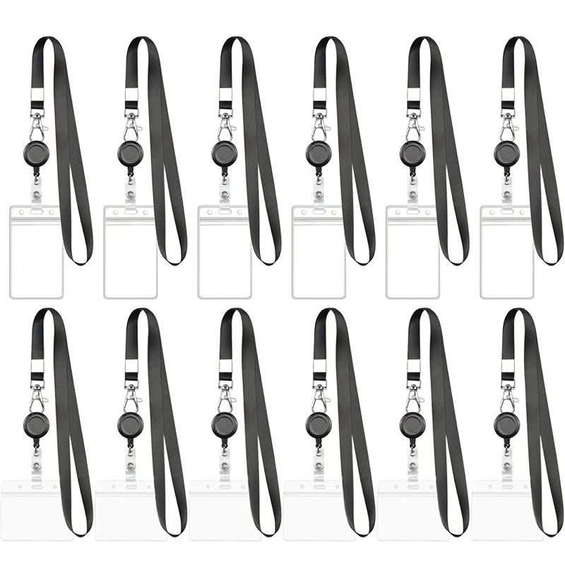 1-3個入り 防水IDバッジホルダー ランヤード＆ロブスター - Index Card Holder のレビューと価格