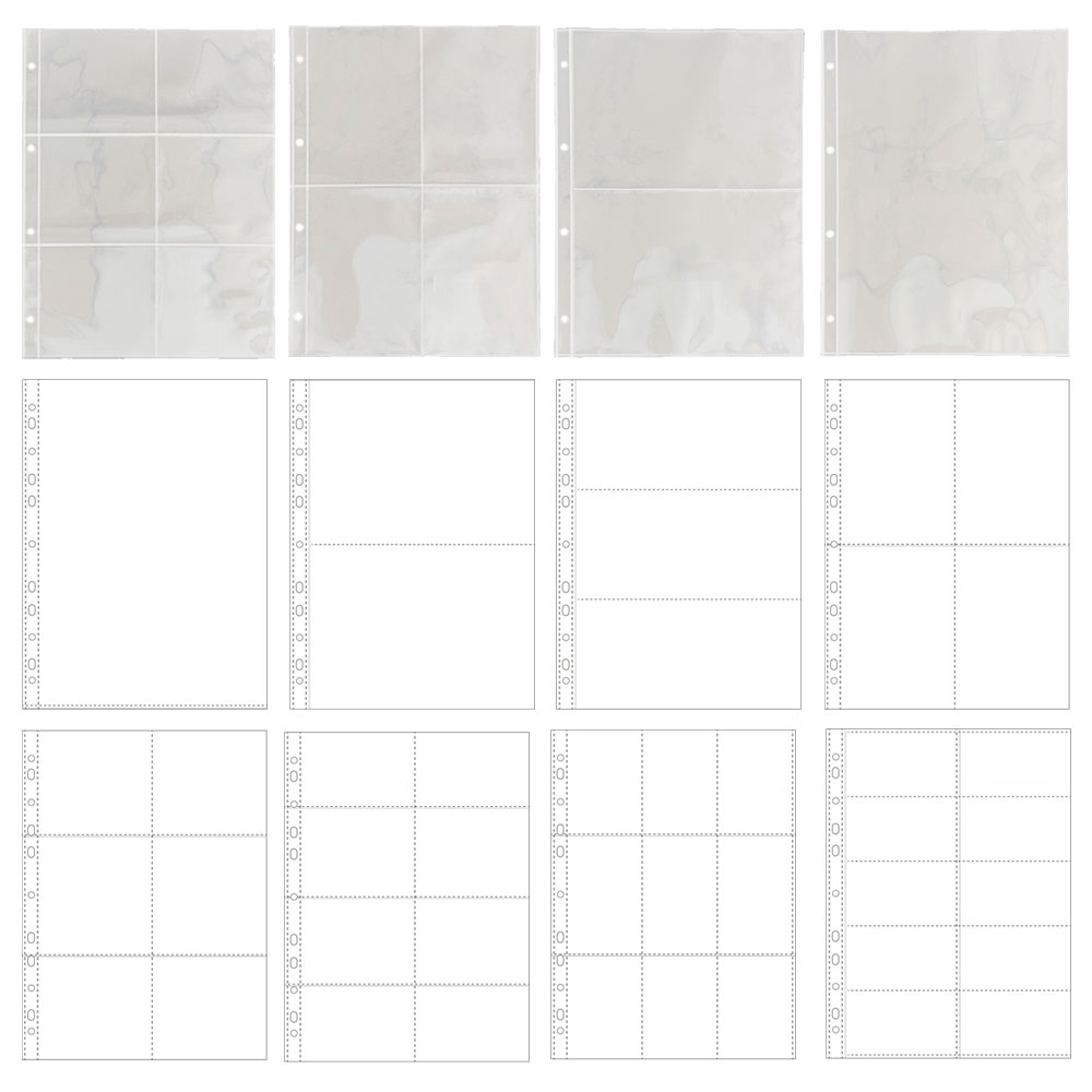 A4 クリア 10 個フォトアルバムリフィルページファイルプ - Binder A4 Lever のレビューと価格