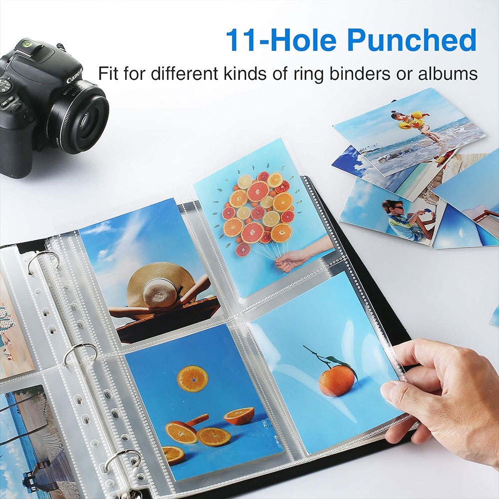 A4 クリア 10 個フォトアルバムリフィルページファイルプ - Binder A4 Lever のレビューと価格