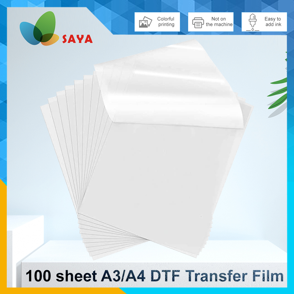 50/100 個 DTF フィルム A3/A4 両面粘着フィ - Ink Blotter Paper のレビューと価格