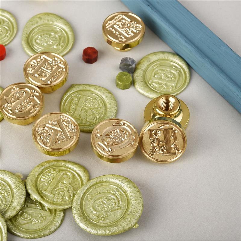 A-Z ヴィンテージシールワックススタンプヘッド 26 文字 - Wax Seal Stamp Set のレビューと価格