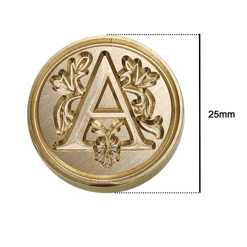 A-Z ヴィンテージシールワックススタンプヘッド 26 文字 - Wax Seal Stamp Set のレビューと価格