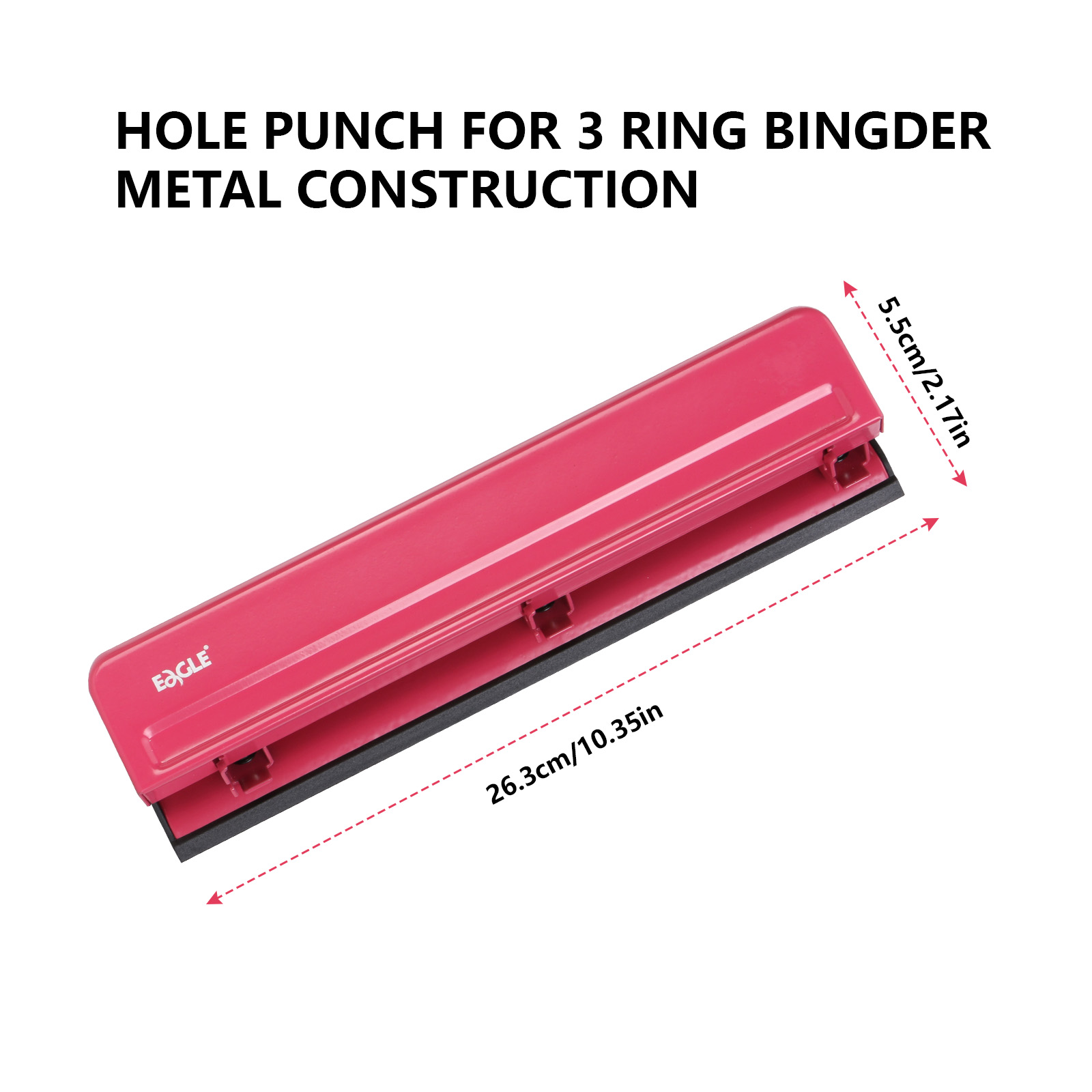 EAGLE 3穴パンチ A4用紙対応、12枚綴じ対応、頑丈な - Binder A4 Lever のレビューと価格