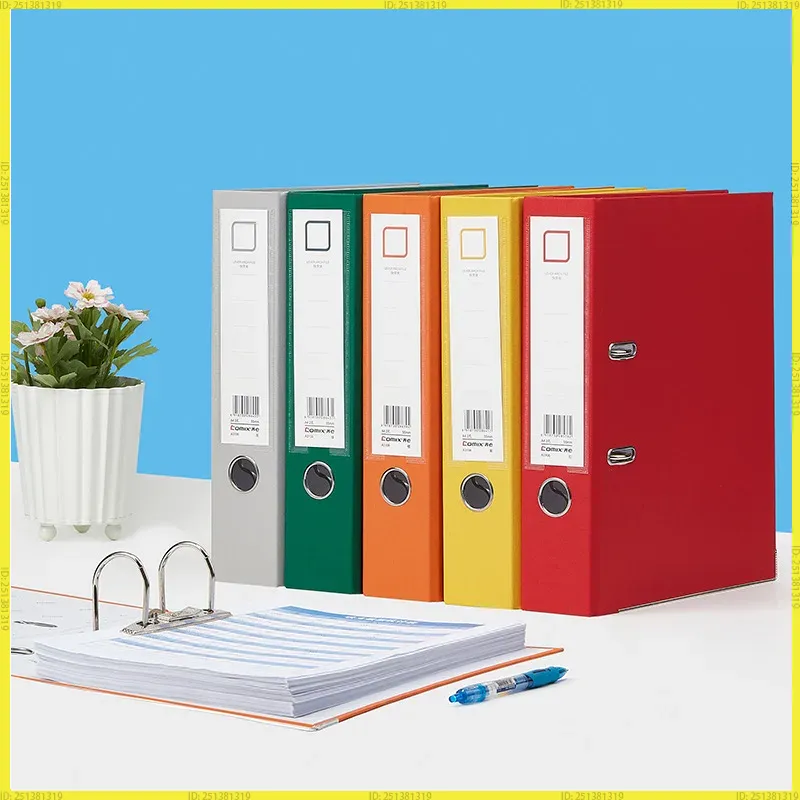 多色大型リングバインダーA4レバーアーチファイルフォルダード - Binder A4 Lever のレビューと価格
