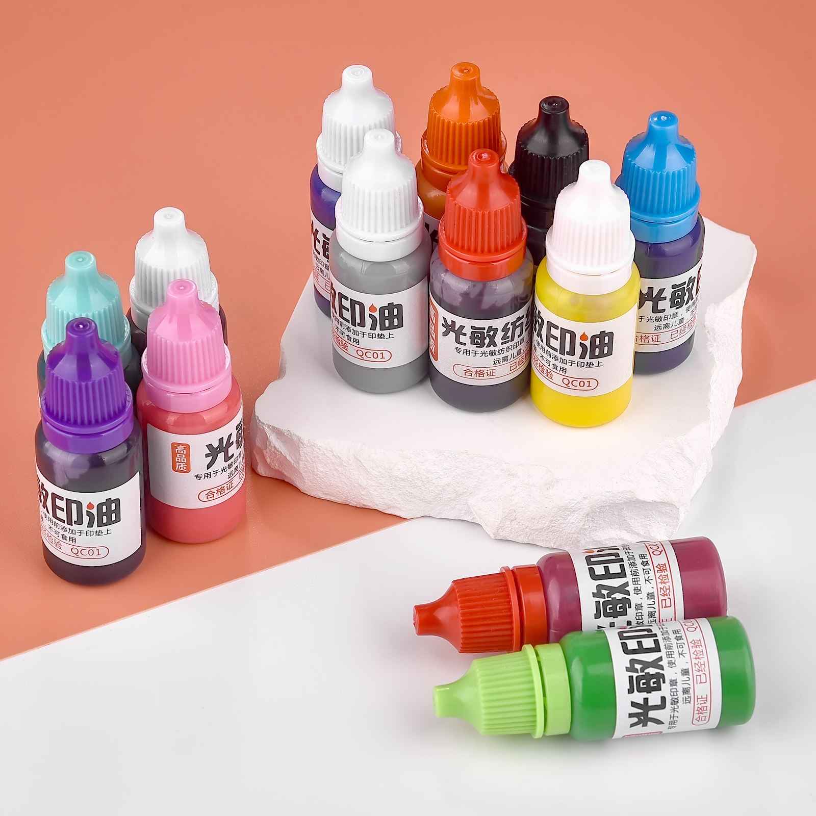 10 ミリリットル詰め替えインク 13 色ゴムスタンプオイル - Rubber Date Stamp のレビューと価格