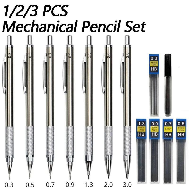 シャープメタルドローイングペンシル、Hbペンシルリード、アー - Mechanical Pencil 0.3 のレビューと価格